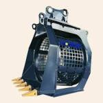 Rotary Screening Bucket for Excavators Hydraulic Sieve Bucket